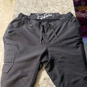 Im selling my shorts fox shorts there gray super cool water resistant.